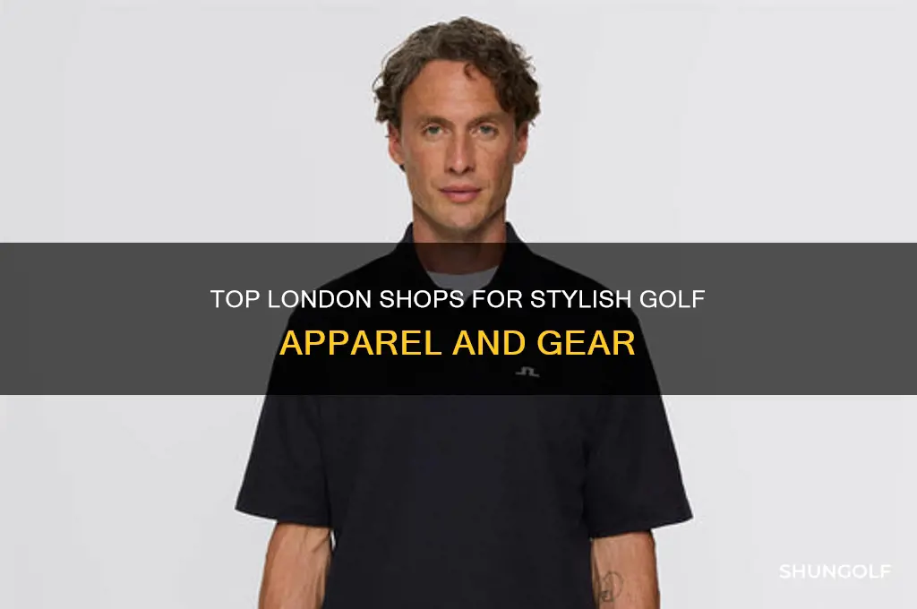 where to buy golf clothes in london