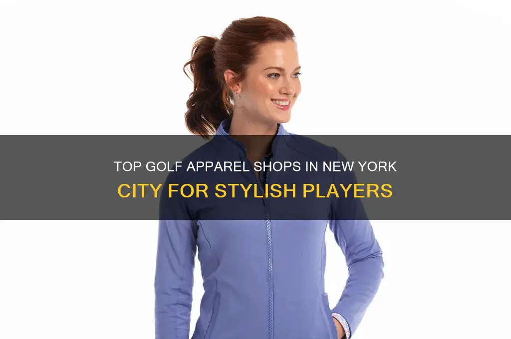 where to buy golf clothes in new york