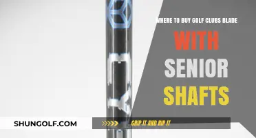 Best Places to Buy Golf Blade Clubs with Senior Shafts
