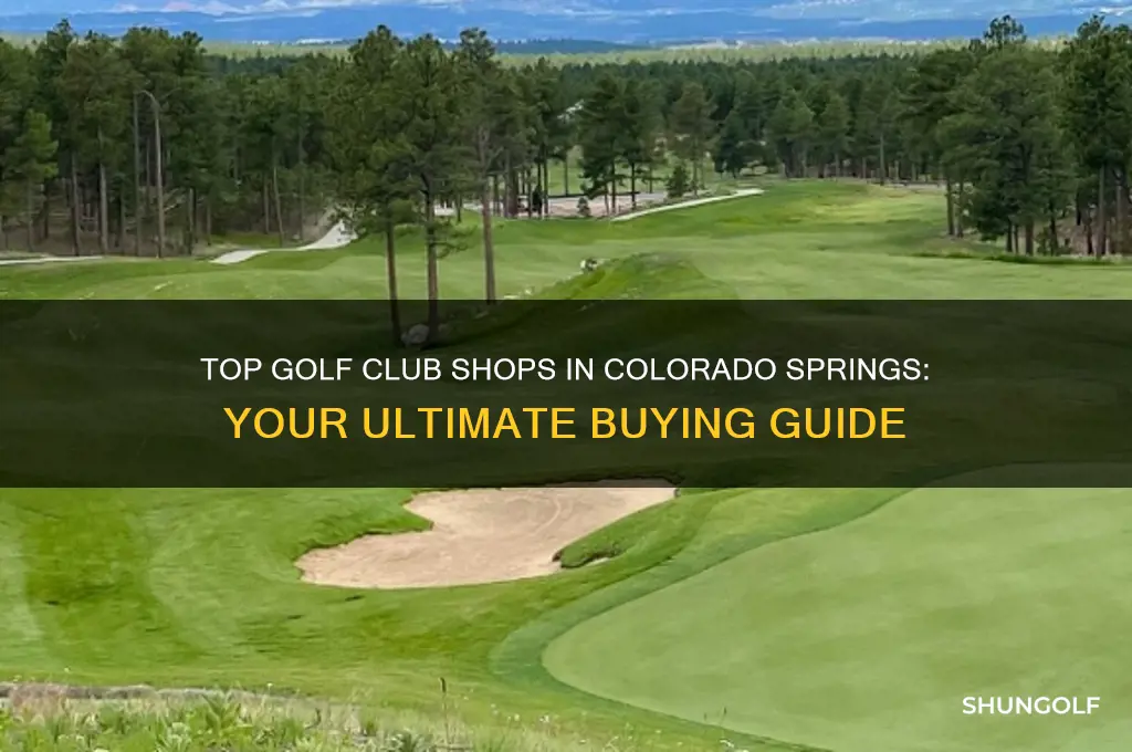 where to buy golf clubs in colorado springs