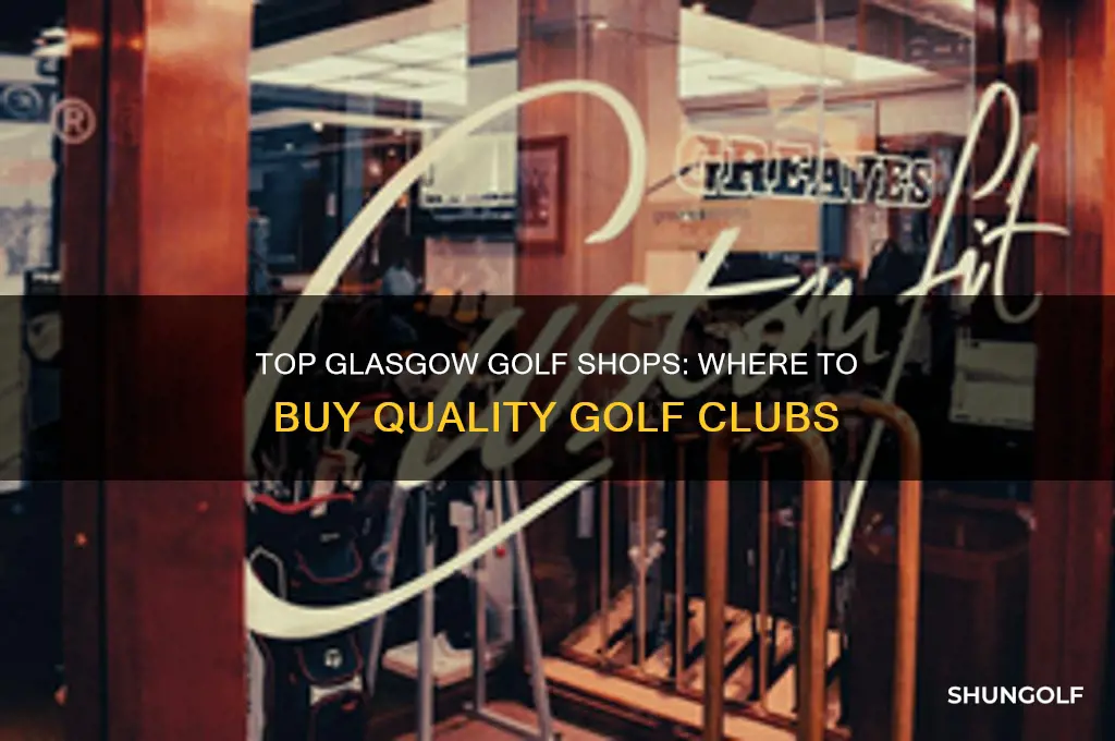 where to buy golf clubs in glasgow