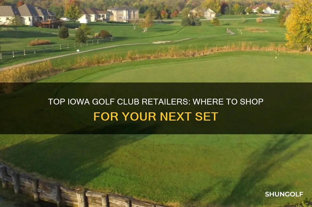 where to buy golf clubs in iowa