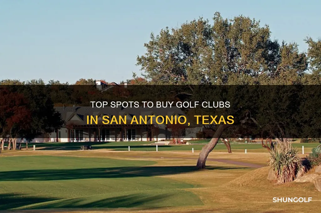 where to buy golf clubs in san antonio
