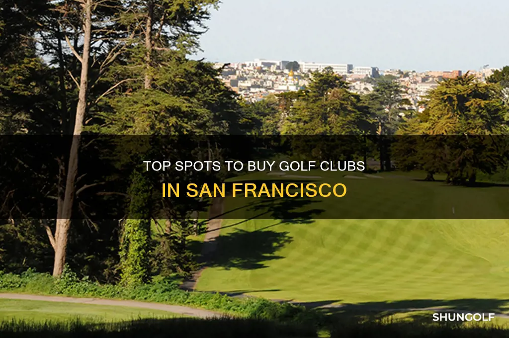 where to buy golf clubs in san francisco