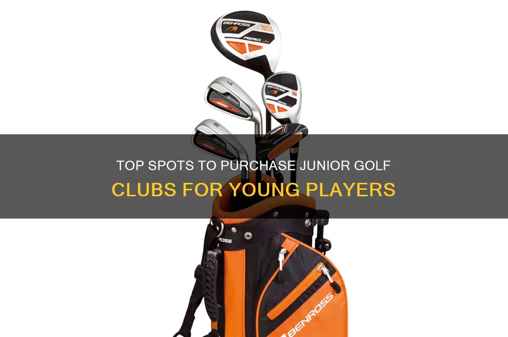 where to buy golf clubs junior