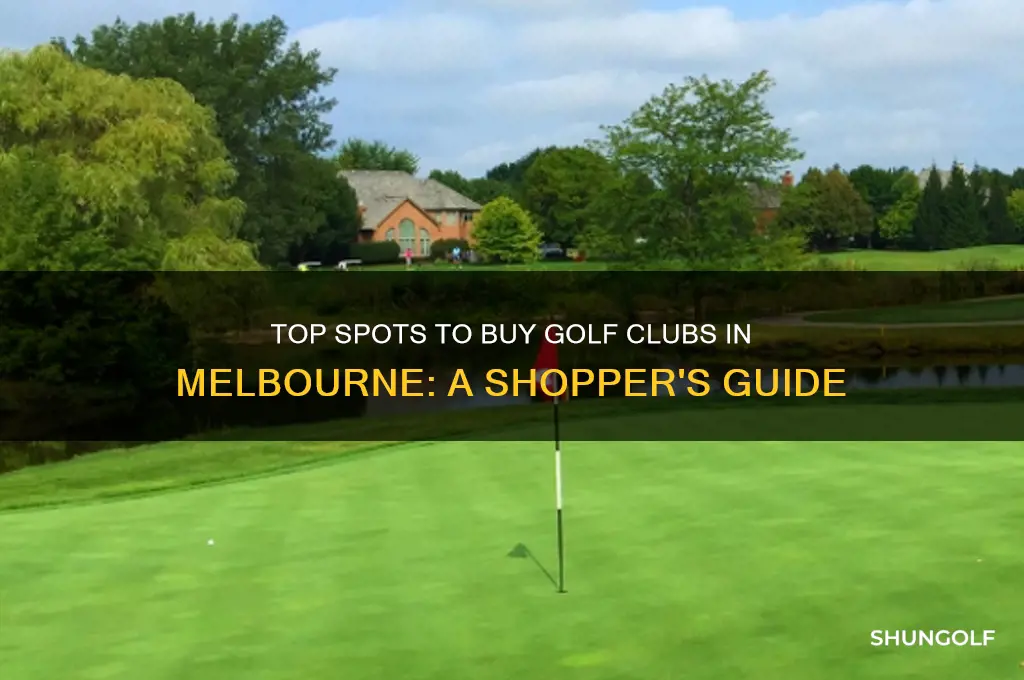 where to buy golf clubs melbourne