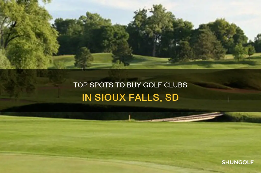 where to buy golf clubs sioux falls
