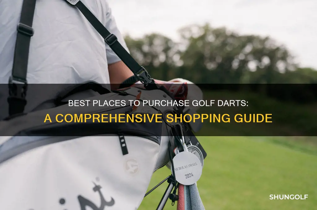 where to buy golf darts