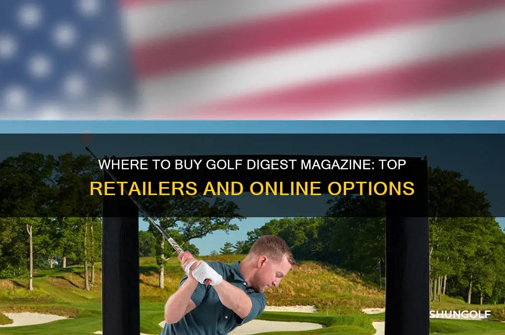 where to buy golf digest magazine