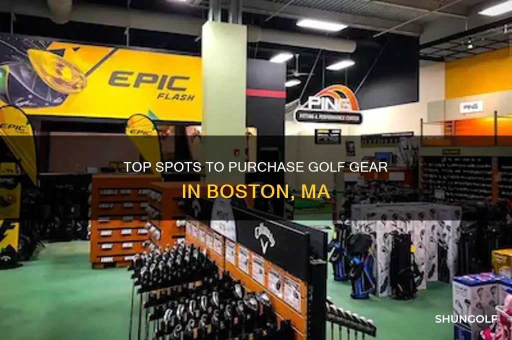 where to buy golf equipment in boston