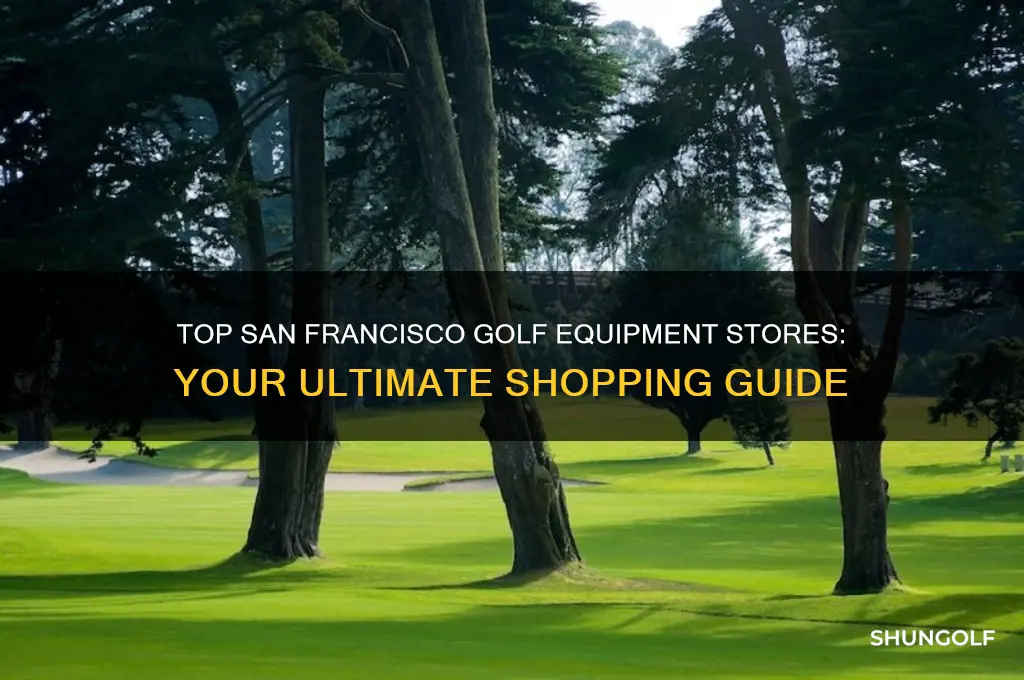 where to buy golf equipment in san francisco
