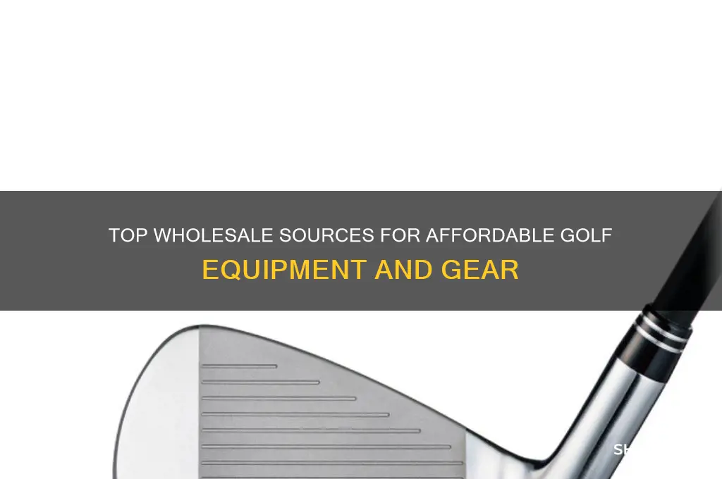 where to buy golf equipment wholesale