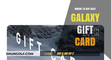 Where to Buy Golf Galaxy Gift Cards: Top Retailers and Online Options
