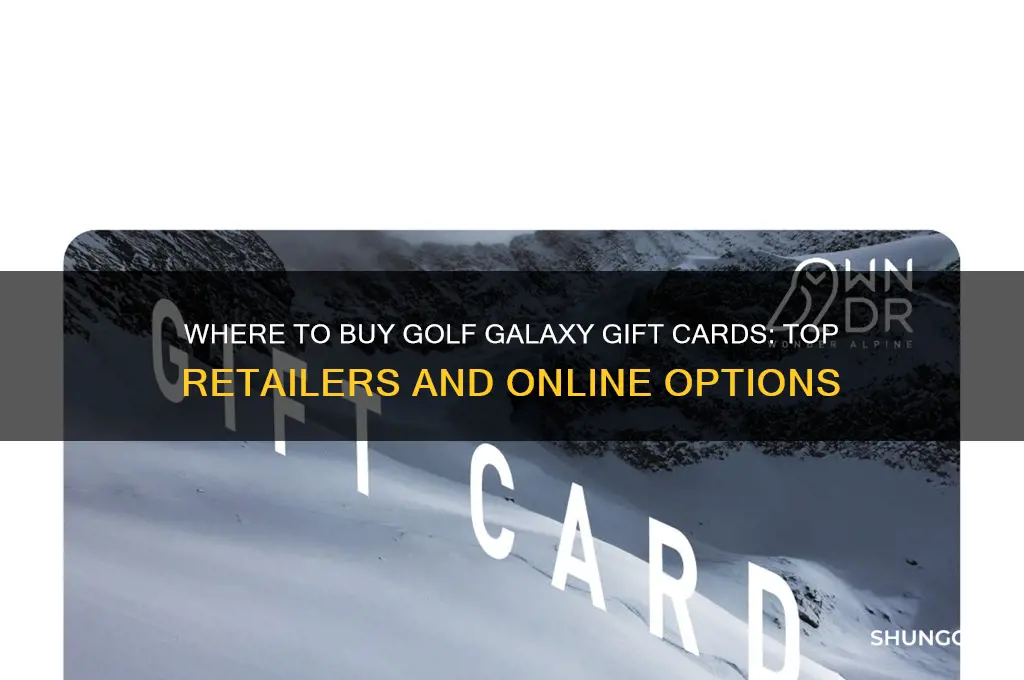 where to buy golf galaxy gift card