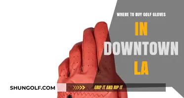 Best Spots to Buy Golf Gloves in Downtown LA