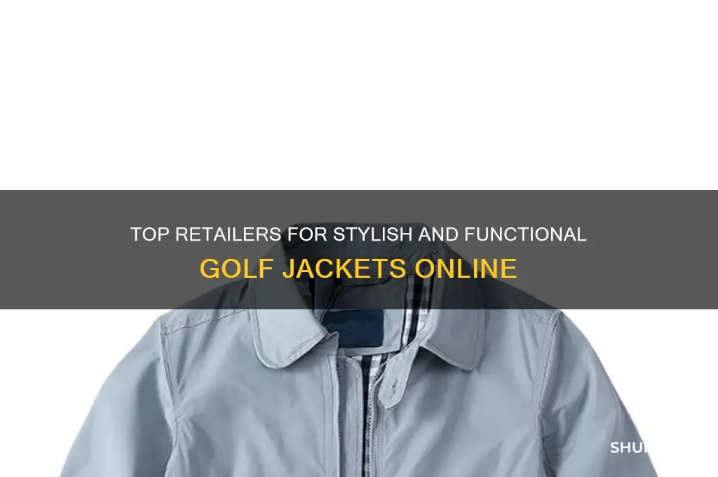 where to buy golf jackets