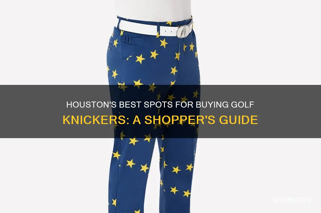 where to buy golf knickers in houston