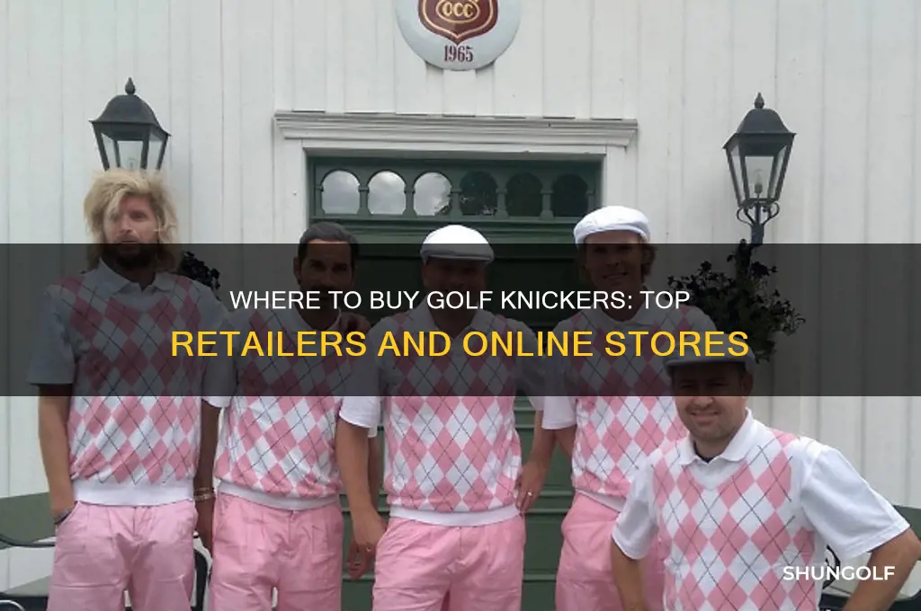 where to buy golf knickers