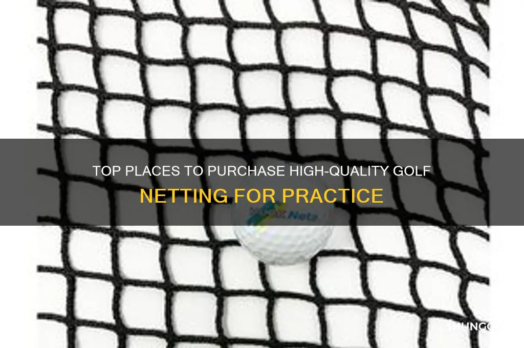 where to buy golf netting