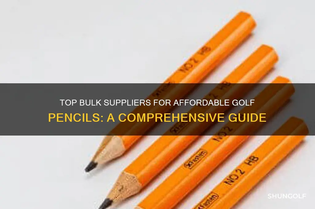 where to buy golf pencils in bulk