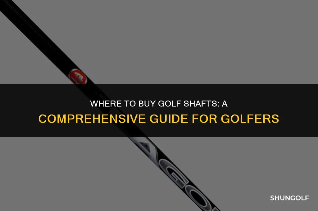 where to buy golf shafts