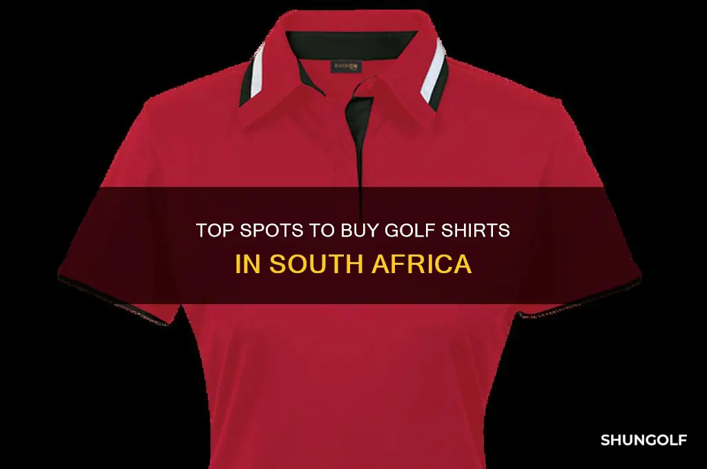 where to buy golf shirts in south africa