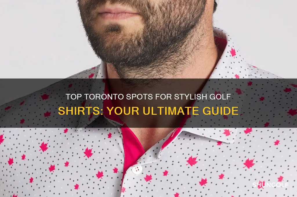 where to buy golf shirts in toronto