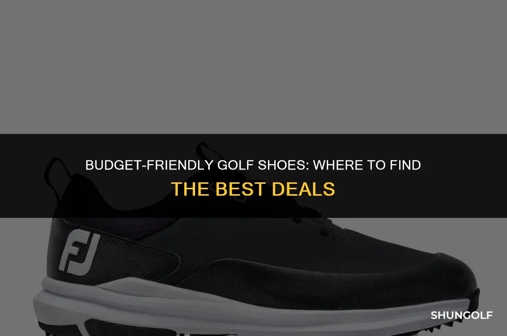 where to buy golf shoes for cheap