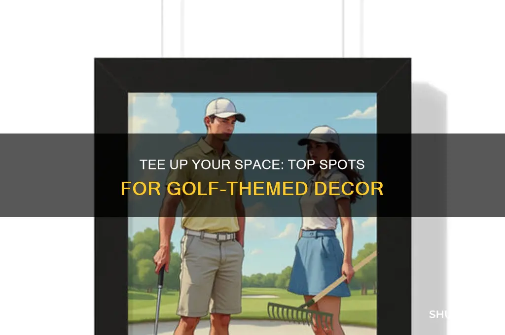 where to buy golf themed decor