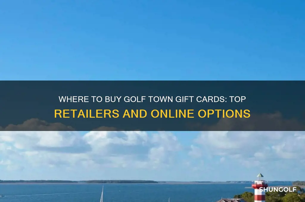 where to buy golf town gift card