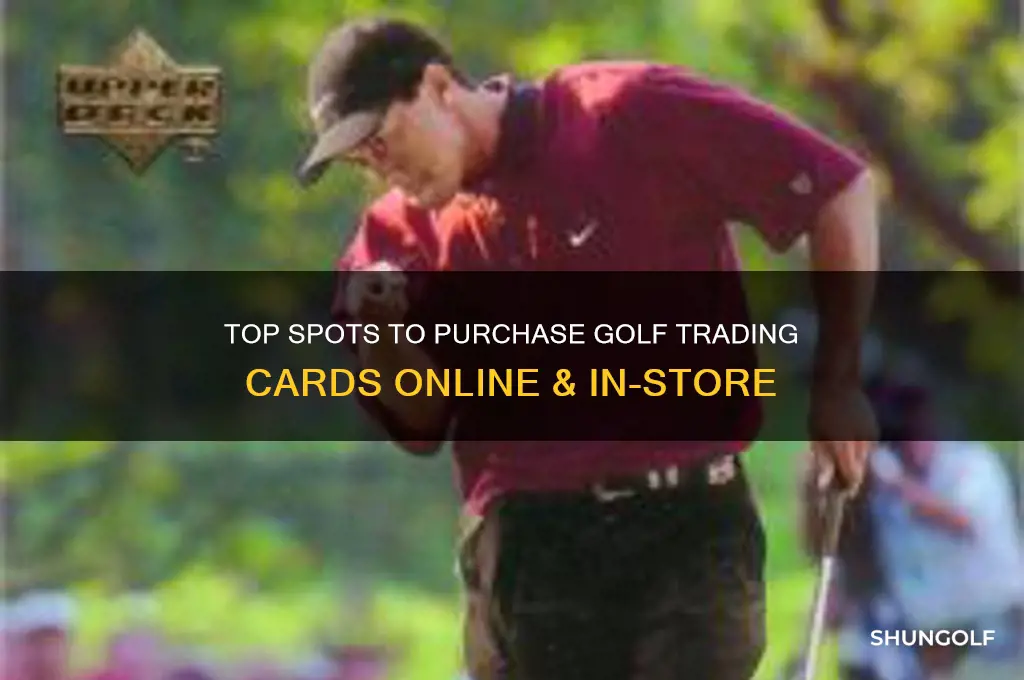 where to buy golf trading cards