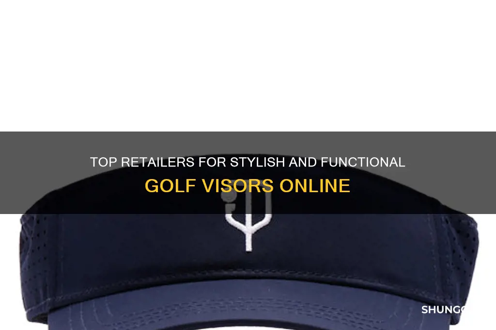 where to buy golf visors