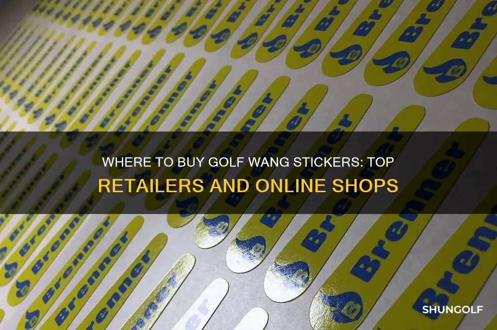 where to buy golf wang stickers