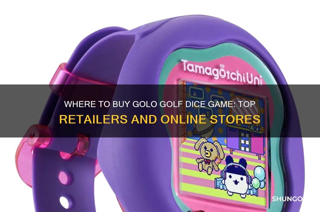where to buy golo golf dice game