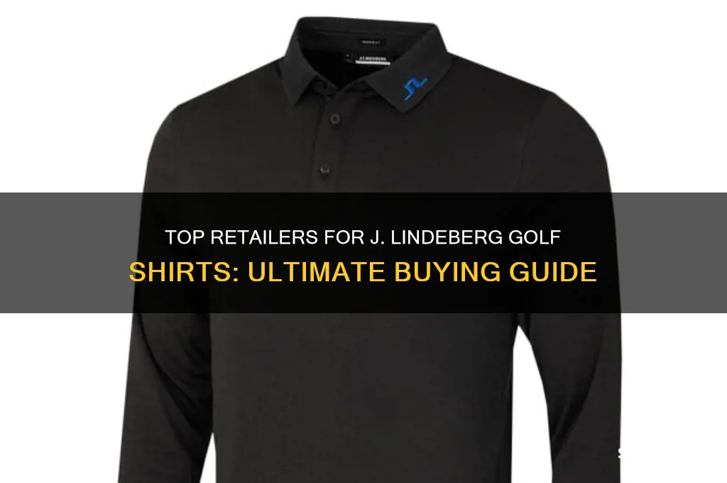 where to buy j lindeberg golf shirts