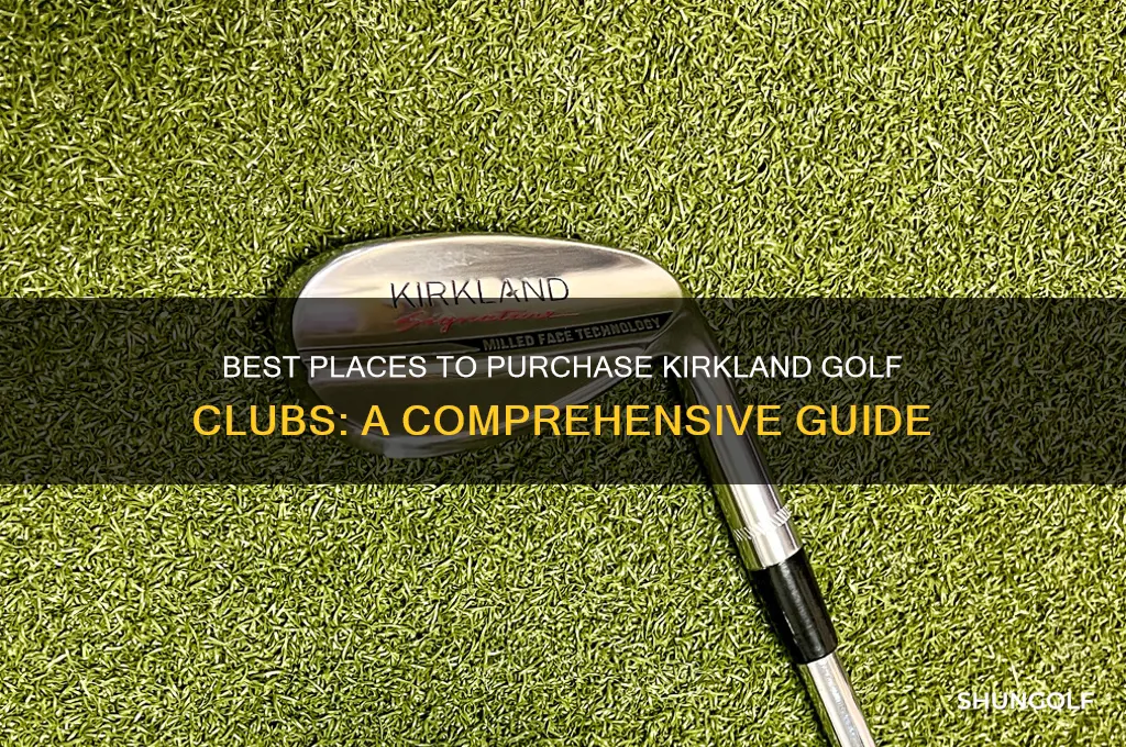 where to buy kirkland golf clubs