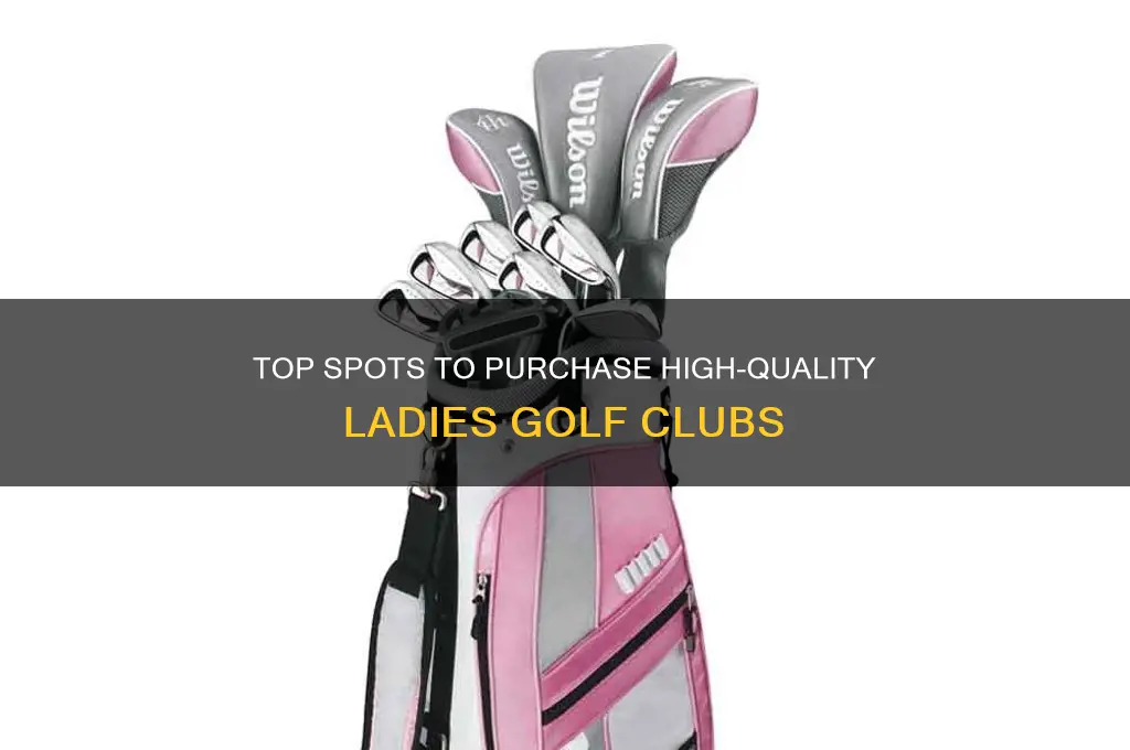 where to buy ladies golf clubs