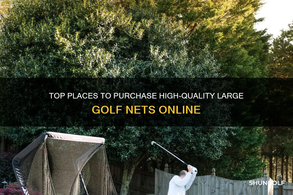 where to buy large golf net