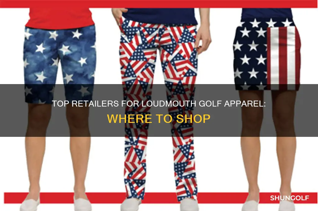 where to buy loudmouth golf apparel