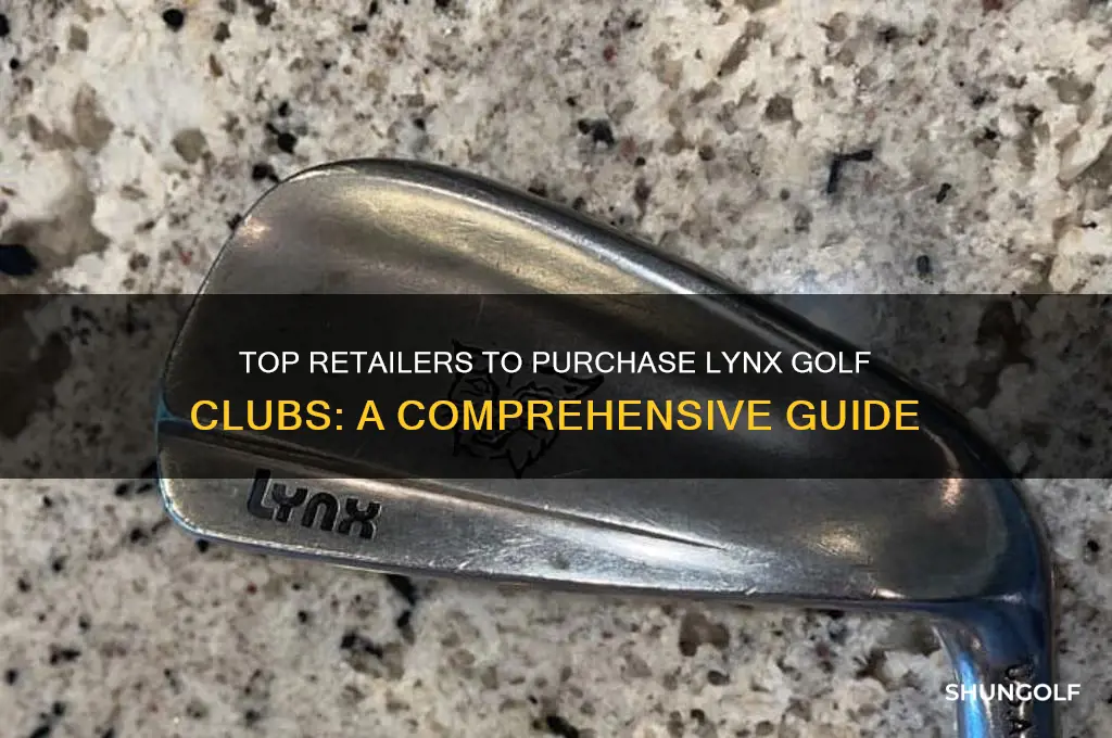 where to buy lynx golf clubs