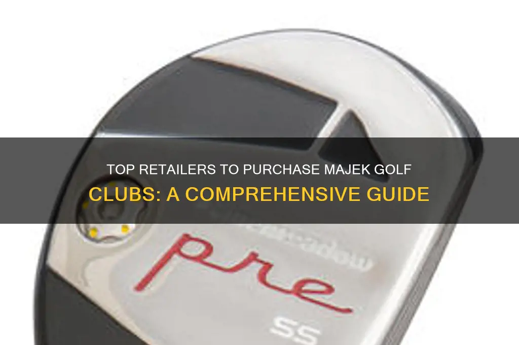 where to buy majek golf clubs
