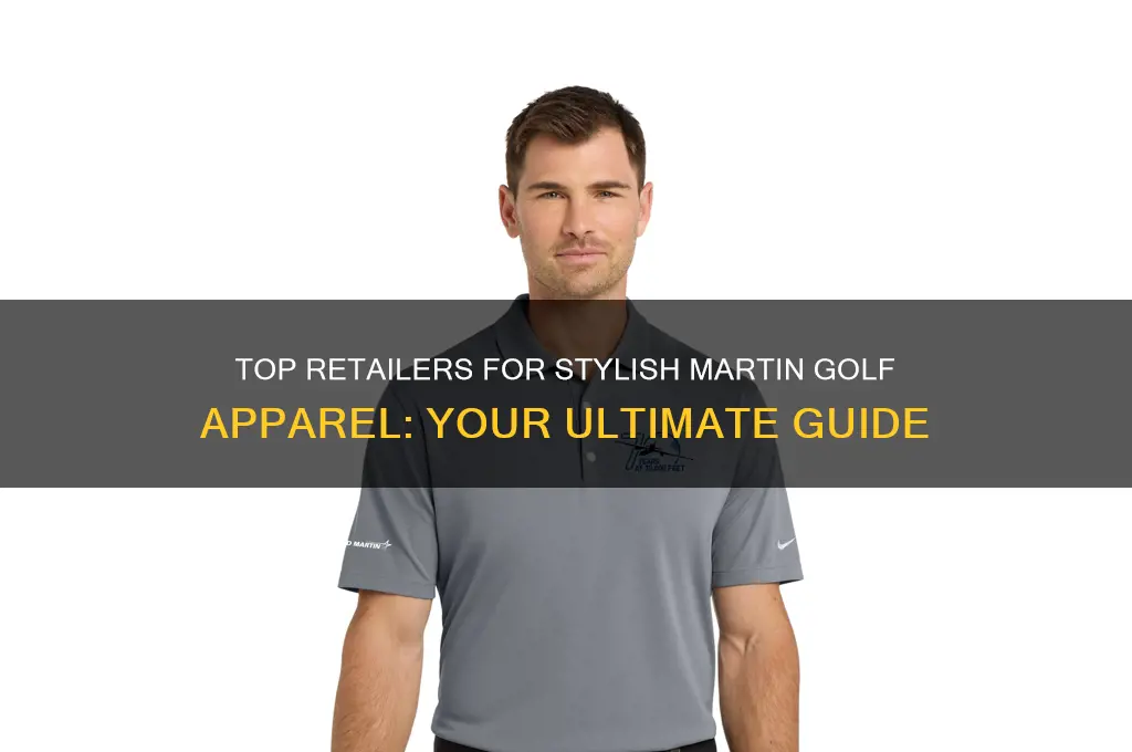 where to buy martin golf apparel