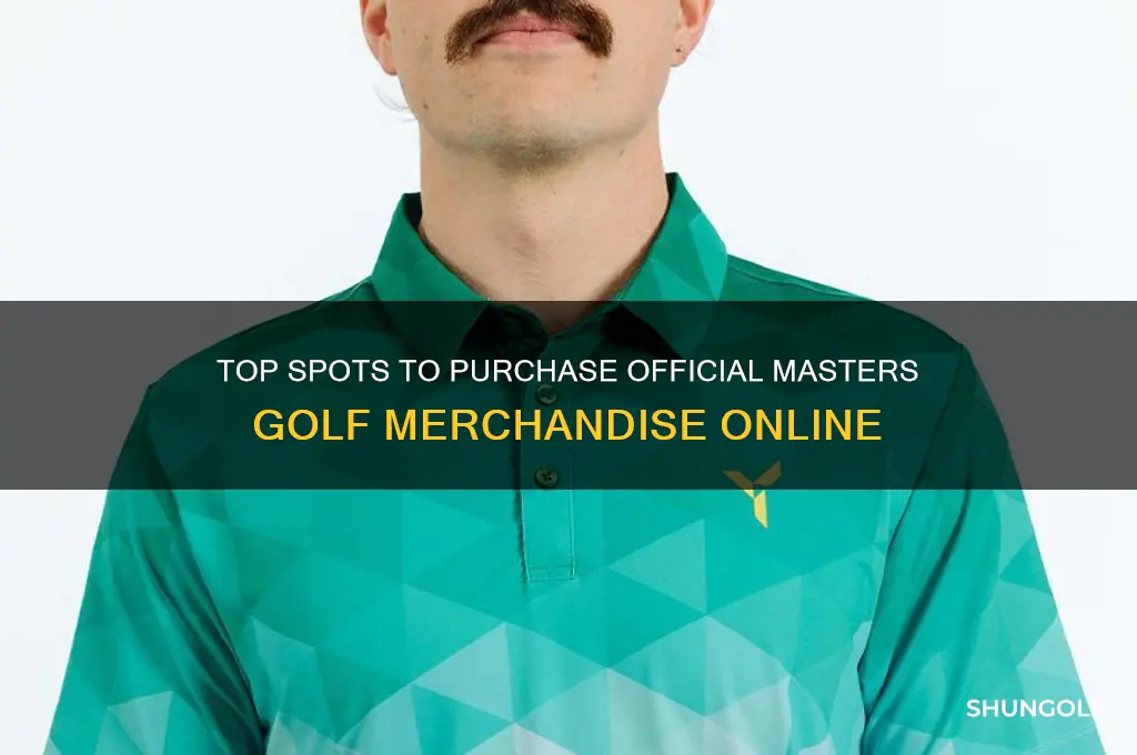 where to buy masters golf merchandise