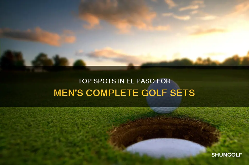 where to buy mens complete golf sets in el paso