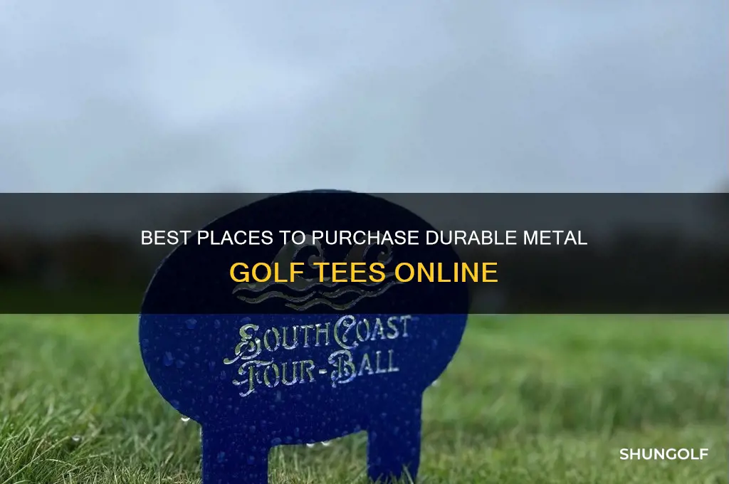 where to buy metal golf tees