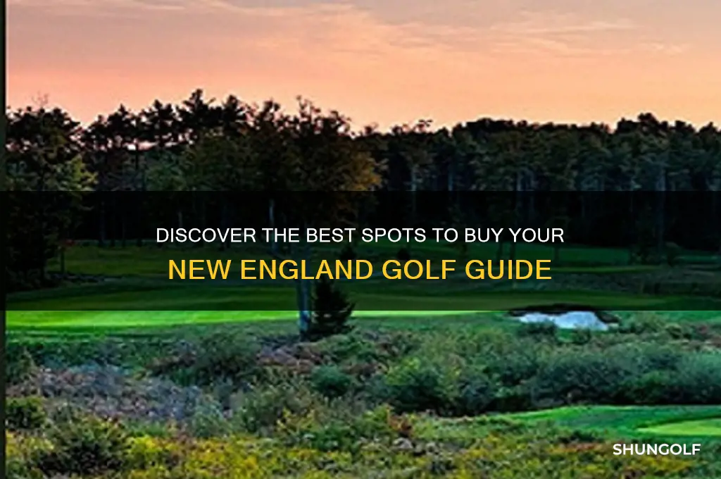 where to buy new england golf guide