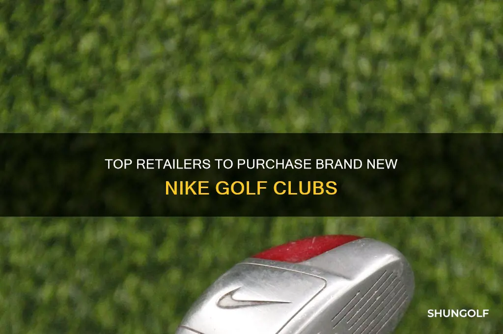 where to buy new nike golf clubs