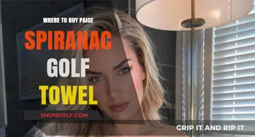 Where to Buy Paige Spiranac Golf Towel: Top Retailers Guide