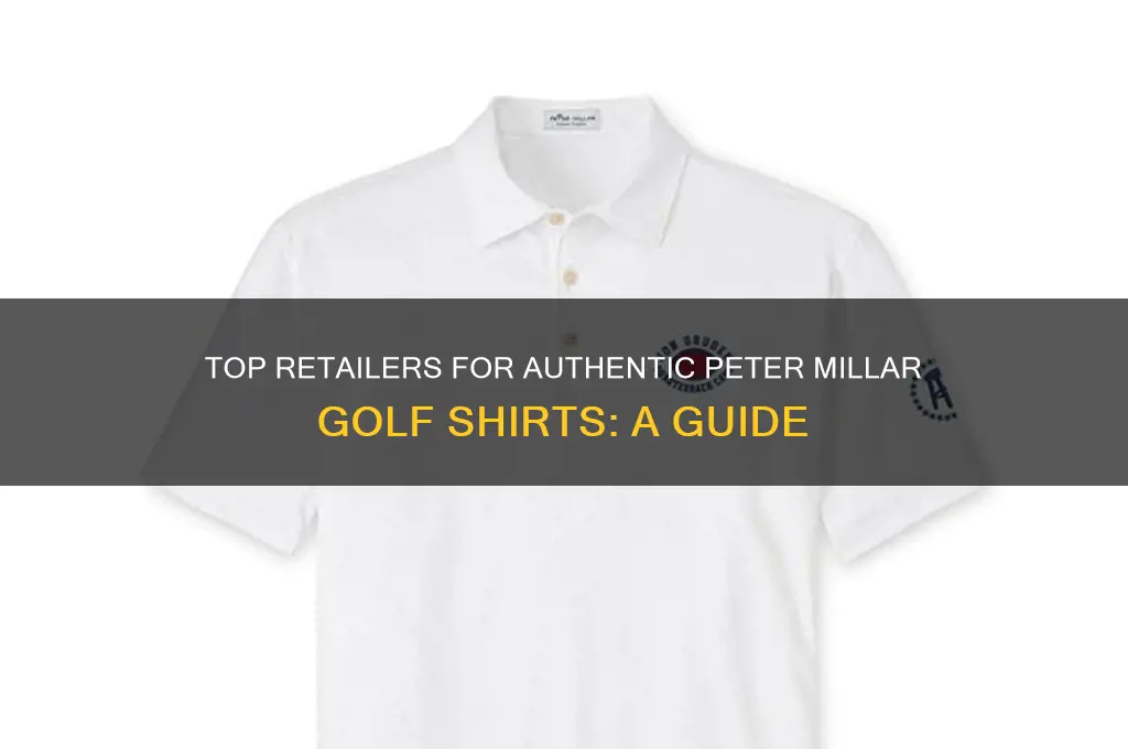 where to buy peter millar golf shirts