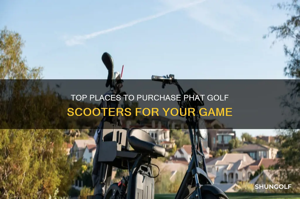 where to buy phat golf scooters